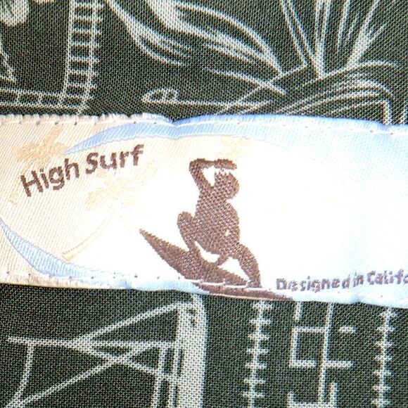 High Surf Hawaiian style button shirt - Picture 3 of 3